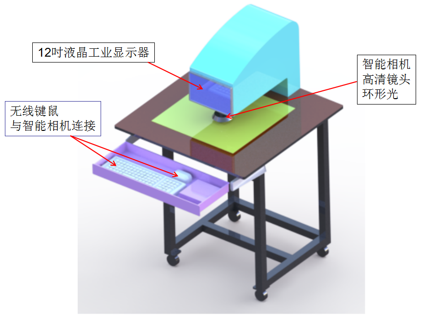 手动pcb线宽测量机